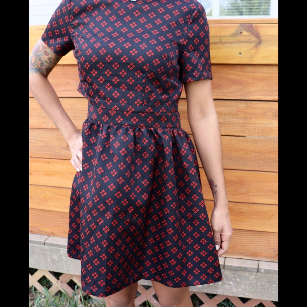Posh Fit & Flare Dress
